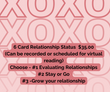 6 Card Relationship Readings