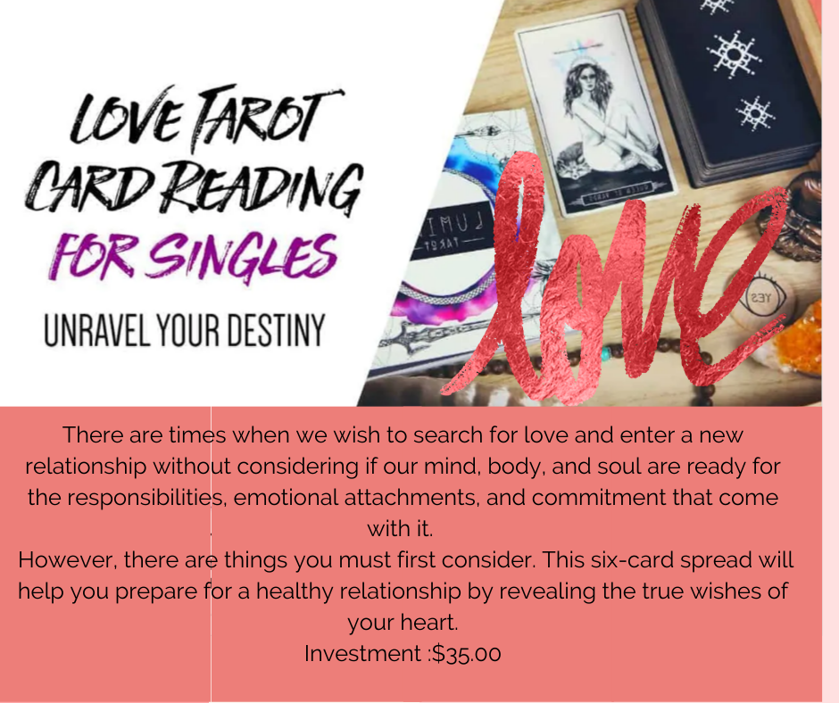 Love Tarot Card Reading for Singles Indigo Healer